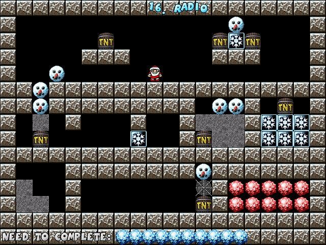Crystal Cave Christmass Treasure Screenshot